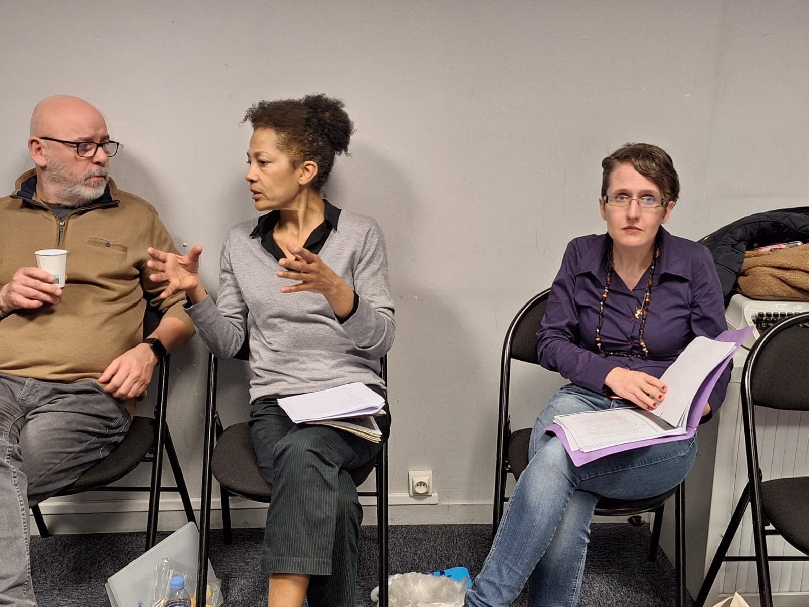 Répétition sérieuse